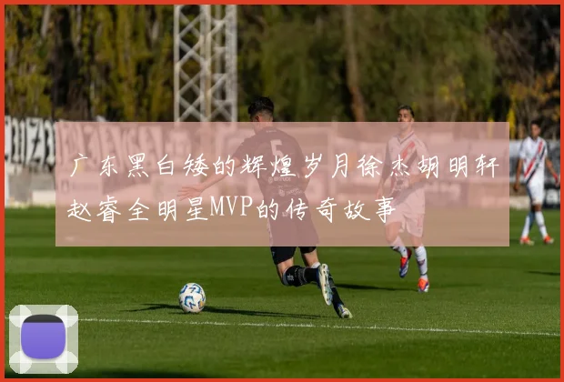 广东黑白矮的辉煌岁月徐杰胡明轩赵睿全明星MVP的传奇故事